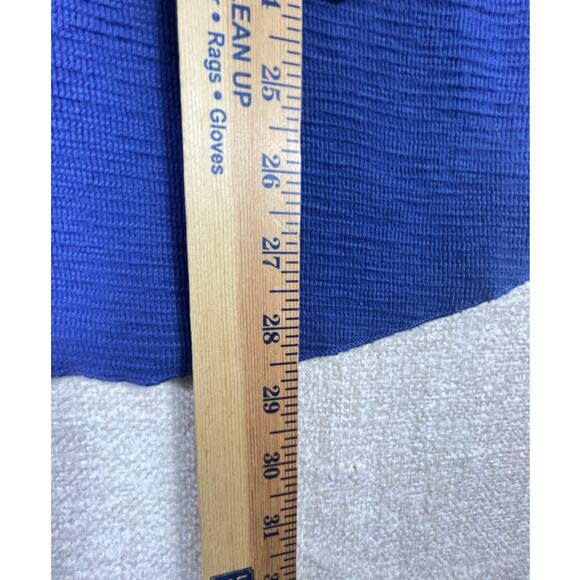 James Perse Women’s Size 8 Blue Long Sleeve Half-Button Hooded Shirt Premium - Picture 7 of 7